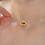 Evil Eye Necklace & Ring Set