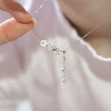 Enchanting Sakura Bloom Necklace