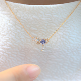 Sparkly Tanzanite Necklace