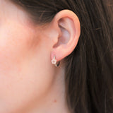 Plum Flower Earrings
