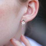 Enchanting Sakura Bloom Earrings