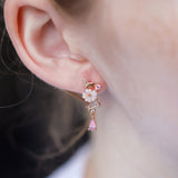 Enchanting Sakura Bloom Earrings
