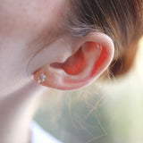 Starlit Moonstone Earrings