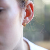 Diamonte Olive Branch Earrings