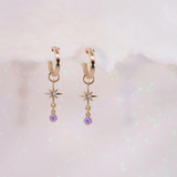 Starry Birthstone Earrings