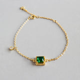 Classic Green Tourmaline Bracelet