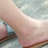 Diamond Drops Anklet