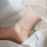 Luna Moon Bracelet & Anklet Set