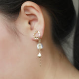 Ring Of Sakura Clip-On Earrings