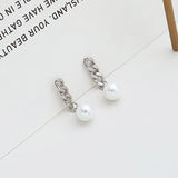 Pearly Chain Studs