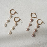 Tears Of Mermaid Pearl Earrings