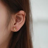 Sakura Clip Ons Earrings