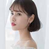 Jasmine Flower Loop Earrings