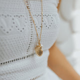 Seashell Locket Necklace